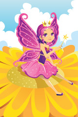 Obraz na płótnie Canvas Fairy princess
