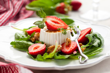 Goat Cheese and Strawberry