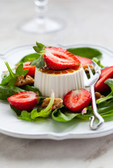 Goat Cheese and Strawberry