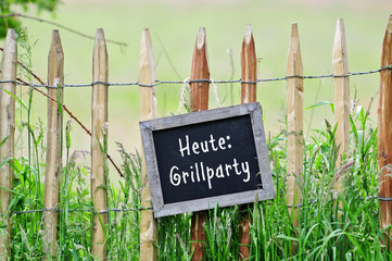 Heute Grillparty