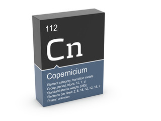 Copernicium from Mendeleev's periodic table