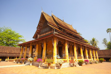 Buddhist wat Sisaket in Vientiane, Laos