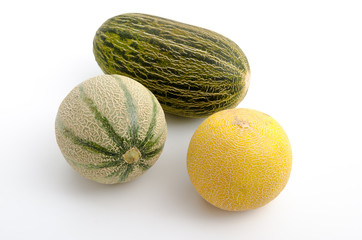 Verschiedene Melonen