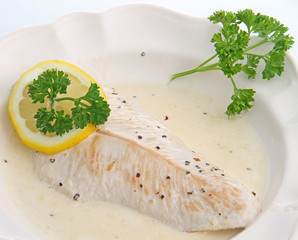 Escalope à la crème