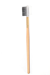 Eyebrow brush against white background
