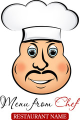 Menu from chef