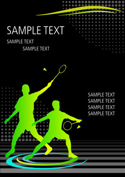 Badminton Poster Images – Browse 2,272 Stock Photos, Vectors, and Video |  Adobe Stock