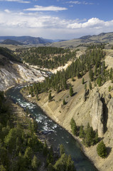 Fototapeta na wymiar Yellowstone