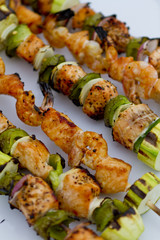 Salmon Fish Skewers