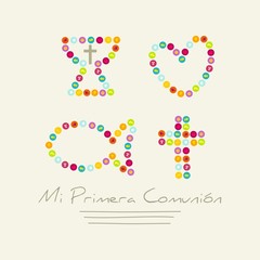 MI PRIMERA COMUNION