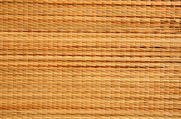 Brown wicker matting texture