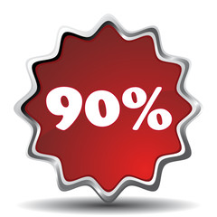 90 PERCENT ICON