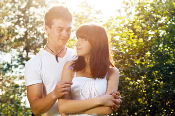 Fototapeta premium Young love couple