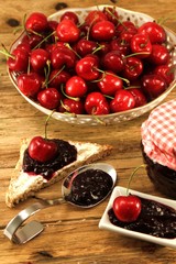 Früchte in Marmelade