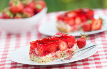 Erdbeertorte