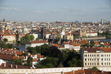 Fototapeta na wymiar Angoli di Praga