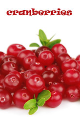 Sweet cranberries