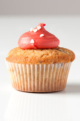 Single Cupcake Raspberry and Lemon Flavour