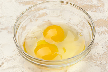 Yellow Egg yolks