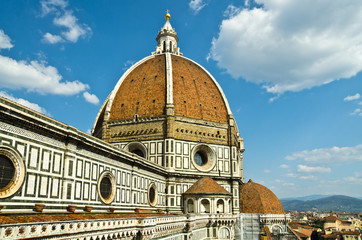 Fototapeta na wymiar Santa Maria del Fiore in Florence, Italy