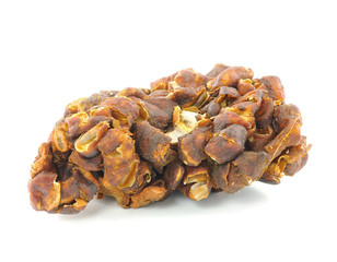 Tamarind isolated on white background