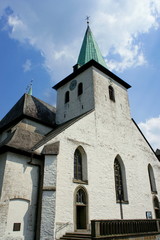 Fototapeta na wymiar Propsteikirche ARNSBERG (ehemalige Klosterkirche)