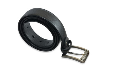 Obraz premium leather belt isolate on white background