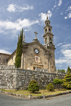 Iglesia de Bastavales en Bri&oacute;n, Coru&ntilde;a