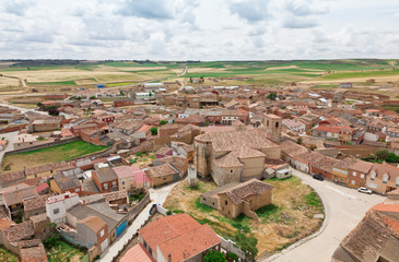 Aldea de Torrelobatón en Valladolid, España