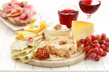 Catering cheese platter