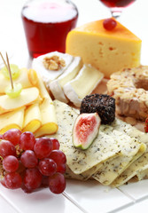 Catering cheese platter