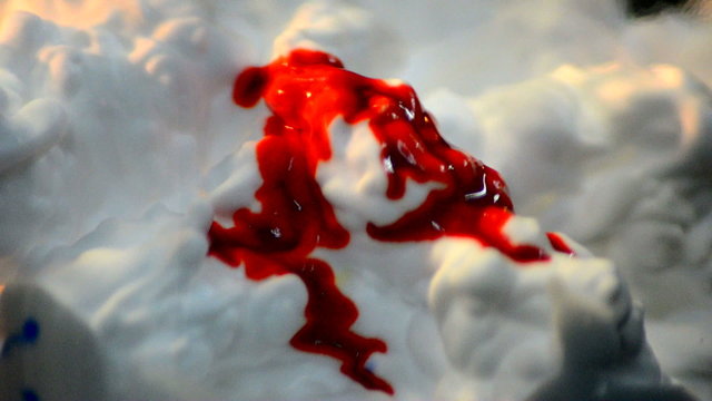 nieve sangre