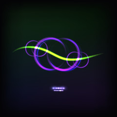 glowing symbol