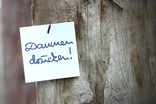 zettl-brettl daumen dr&uuml;cken I