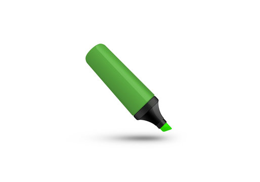 Rotulador verde