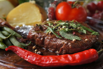steak