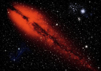Galaxia roja