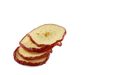 Gestappelte Apfelscheiben