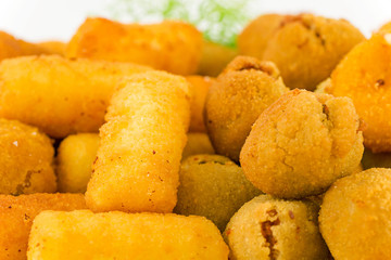 crocchette di patate e olive ascolane