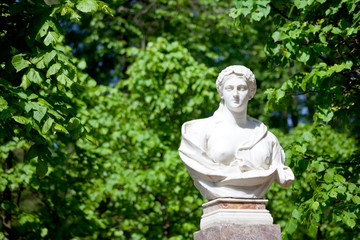 statue in antique Roman style