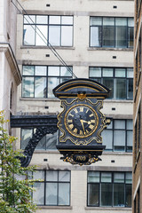 London street clock