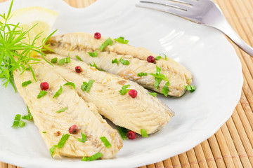 marinated mackerel
