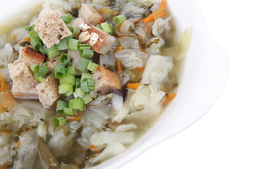 fresh diet vegetable soup