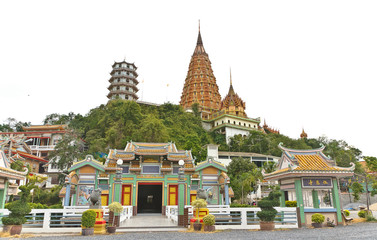 Obraz premium thai temple and Chinese temple