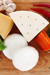 various types of cheese