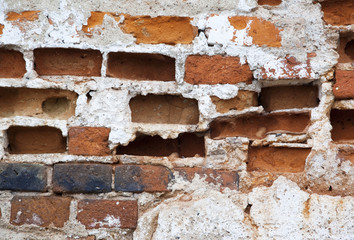 Grunge bricks wall texture