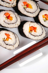 Japanese Cuisine : Sushi Maki with crabs