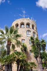 Naklejka premium Tower in Puerto Banus