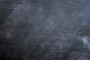 Blank smudged blackboard