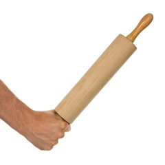 Hand with rolling-pin